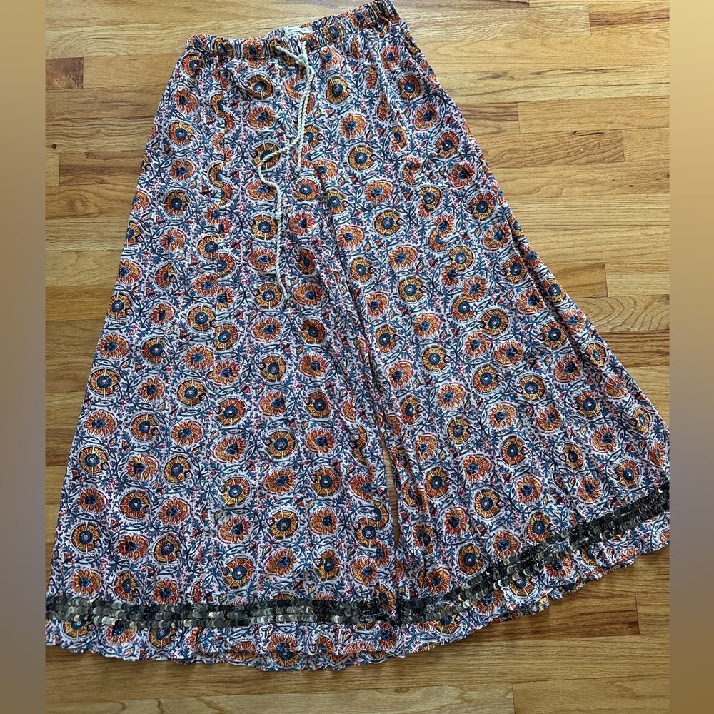 UO Electra Sequin Wide Leg Pant size Small - Picture 5 of 7